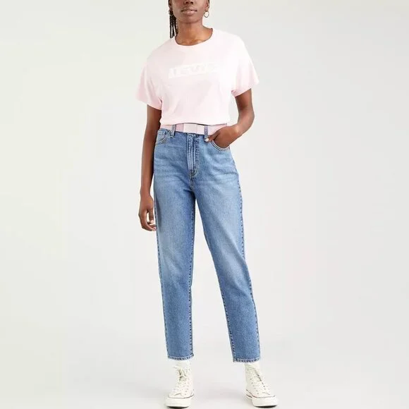 Levi’s High Rise Mom Jeans - Size 30 - Picture 1 of 7